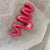 Candy Color Wave Shaped Hair Claw Clips for Daily Use