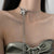 Endless Glamour Y-style Adjustable Long Flat Chain Necklace