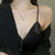 Endless Glamour Y-style Adjustable Long Flat Chain Necklace