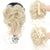 Curly and Messy Ponytail Claw Clip-in Hair Bun Extension Wigs
