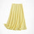 Classy Vibrant Midi A-Line Skirt with Side Zipper