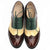 Genuine Leather Lace-Up Wingtip Oxford Shoes