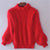 Knitted Mohair Turtleneck Sweater