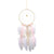 Light Up Feather and Lace Dream Catcher