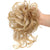 Messy Curly Hair Bun Scrunchie Extensions