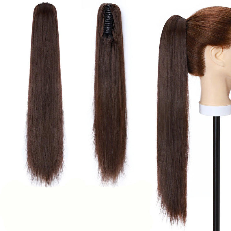Extra Long Ponytail Claw Clip In Hair Extensions Boots N Bags Heaven