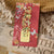 Floral and Butterfly Design Metallic Stationary Bookmarks