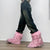 Women's Winter Fashion Fluffy Faux Fur Snow Boots