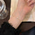 Stainless Steel Four-Leaf Flower Bracelet for Women