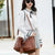 Spacious Boho Retro Tassel Decor Tote Shoulder Bag for Women
