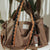 Mesh Shopping Bag Large-Capacity Shoulder Tote Handbag