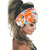 Women's Fashionable Wide Headband with Bright Flower Print