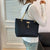 Classic Spacious Geometric Design Women's Fashion Shoulder Bag