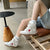 Thick-soled Urban Chic High-top Sneakers for Women
