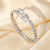 Fierce Snake Head Rhinestone Adorn Bangle Bracelets