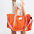 Mesh Shopping Bag Large-Capacity Shoulder Tote Handbag