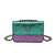 Metallic Finish Textured Luxe Evening Bag with Chain Strap