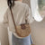 Women's Summer Rattan Handmade Crossbody Messenger Bags