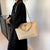 Classic Spacious Geometric Design Women's Fashion Shoulder Bag