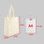 Large Capacity Eco-Friendly Canvas Shopping Tote Bags
