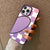Matching Couple Checkered Love Heart Phone Case for iPhone