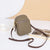Mini Genuine Leather Crossbody Bag for Women with Adjustable Strap