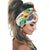 Women's Fashionable Wide Headband with Bright Flower Print