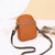 Mini Genuine Leather Crossbody Bag for Women with Adjustable Strap
