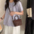 Versatile Small Handwoven Basket Style Crossbody Handbag