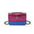 Metallic Finish Textured Luxe Evening Bag with Chain Strap