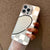 Matching Couple Checkered Love Heart Phone Case for iPhone