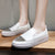 Flashy Rhinestone-Accented Slip-On Sneakers for Casual Outdoor Wear