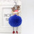 Adorable Christmas Reindeer Pompom Keychains