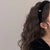 Korean-Inspired Soft Velvet Headband with Small Bow Accent