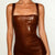 Metallic Sequin Square Neck Fishtail Backless Sleeveless Maxi Dress