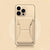 Wallet-Style Magnetic Phone Case with Card Slot and Stand for iPhone
