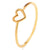 Sweet and Dainty Heart Shaped Simple Ring