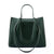 Genuine Leather Tote Bag with Spacious Interior for Women