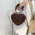 Lovely Heart-Shaped Top Handle Crossbody Bags