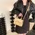 Luxurious Mini Metallic Color Flap Cross-body Handbag