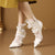 Butterfly-Inspired Sequin Lace Thin Heeled Pumps Shoes