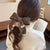 Soft and Fluffy Knitted Bow Decor Elastic Hair Tie