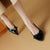 Women's Fine Heel Pointed Toe Butterfly Knot Decorated Pumps