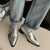 Luxurious Metallic Pointed Toe Shoes for Women