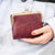 Small Compact Bifold Vintage Coin Purse Wallet