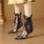 Women's Sequin Flower Lace High Heel Pumps Shoes