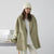 Chic Women's Double Breasted Oversized Coat Jacket