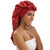 Long Hair Friendly Satin Sleep Caps for Women with Stylish Ribbon Tie