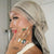 Women's Delicate Solid Color Square Lace Trim Headscarf