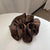 Soft & Durable Large Scrunchies Hair Ties in Solid Colors for Women